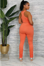Load image into Gallery viewer, Crop Tank &amp; Ruched Pants Set
