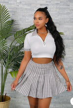 Load image into Gallery viewer, School Girl Pleated Skirt Set
