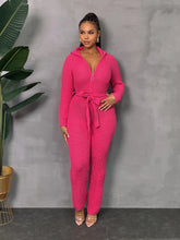 Load image into Gallery viewer, Zip Me Up Knit Jumpsuit
